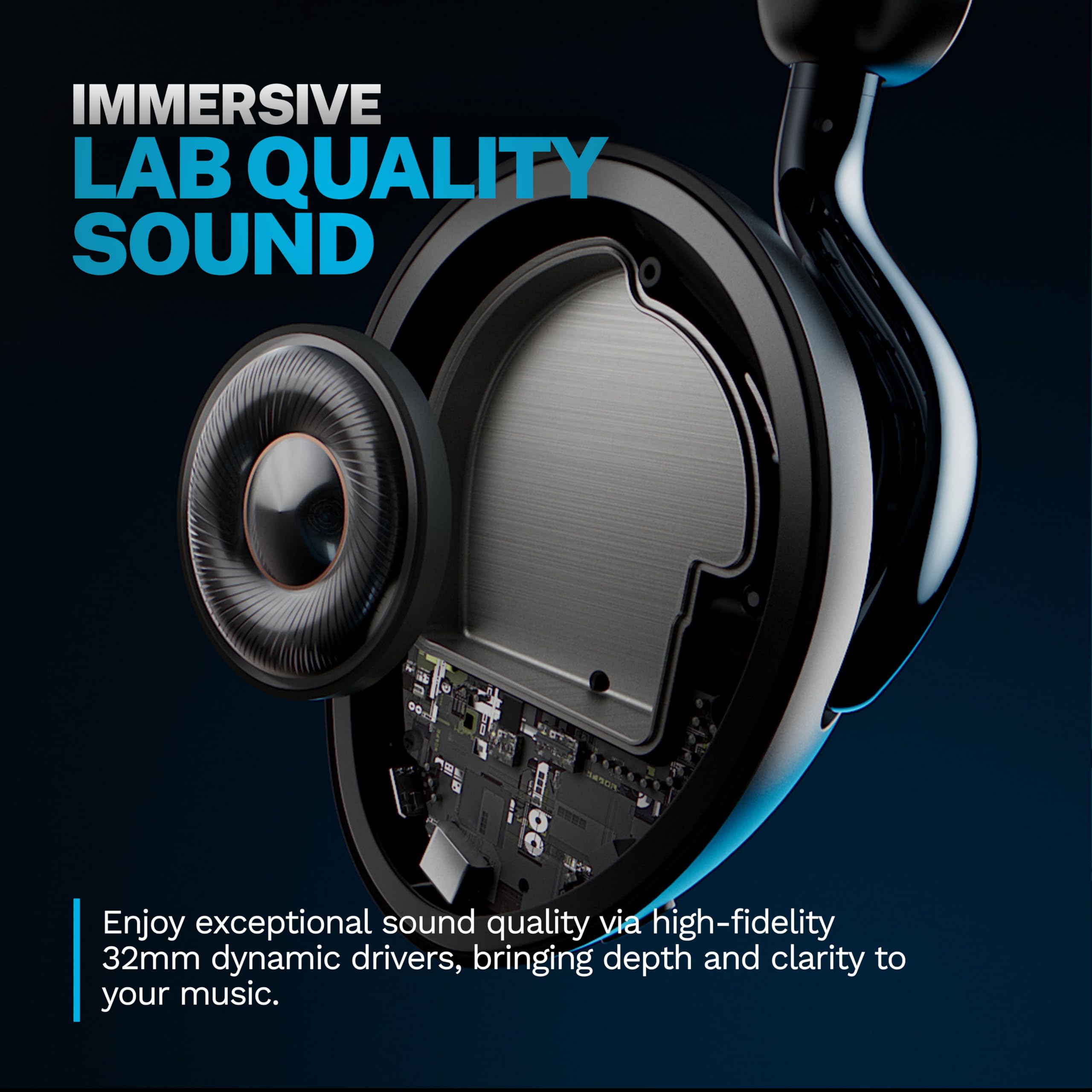 Epic Lux Lab Edition ANC Wireless Headphones Review - Dettaglio
