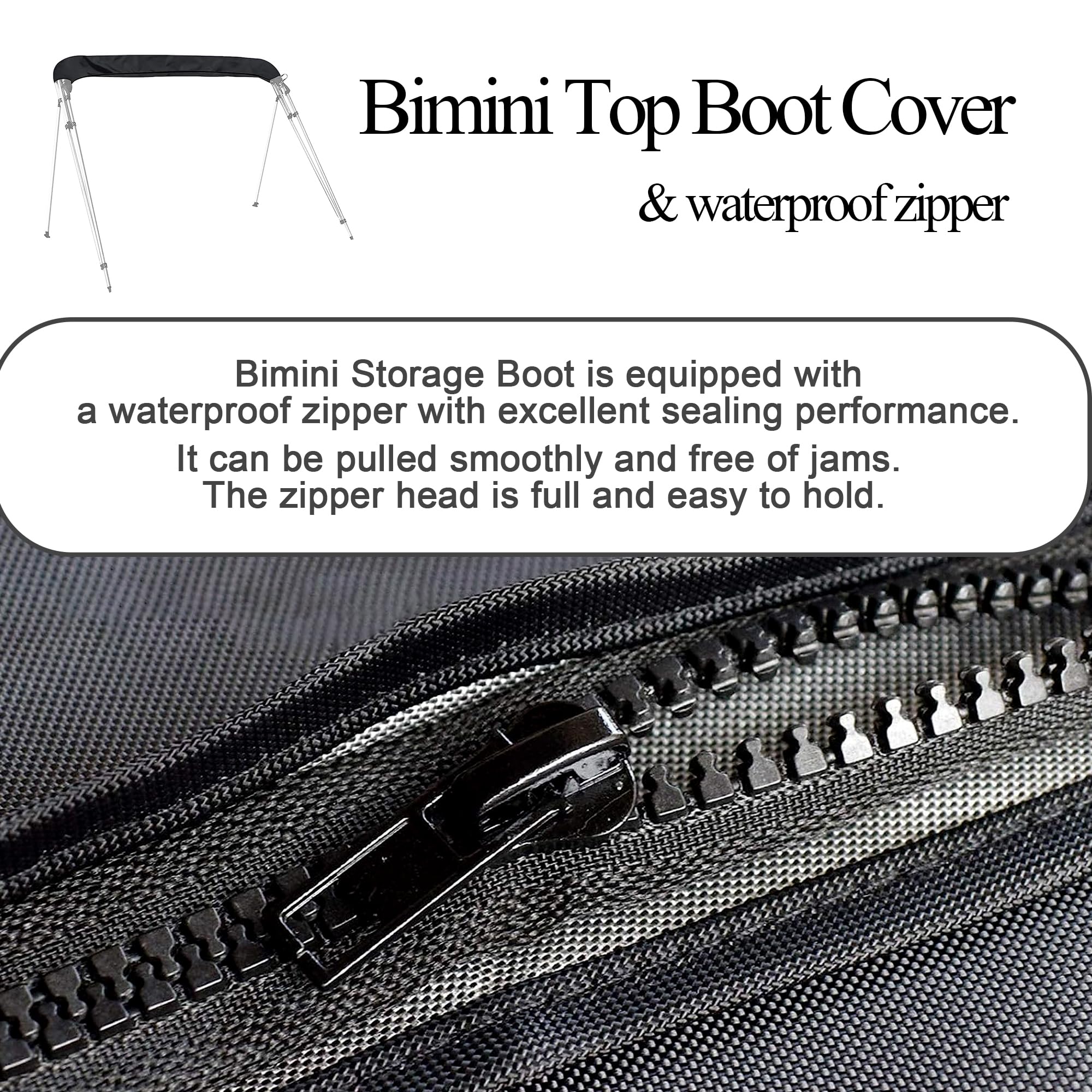 Bimini Top Buy Cover,Suitable For 3-4 Bows s,Effectively Waterproof