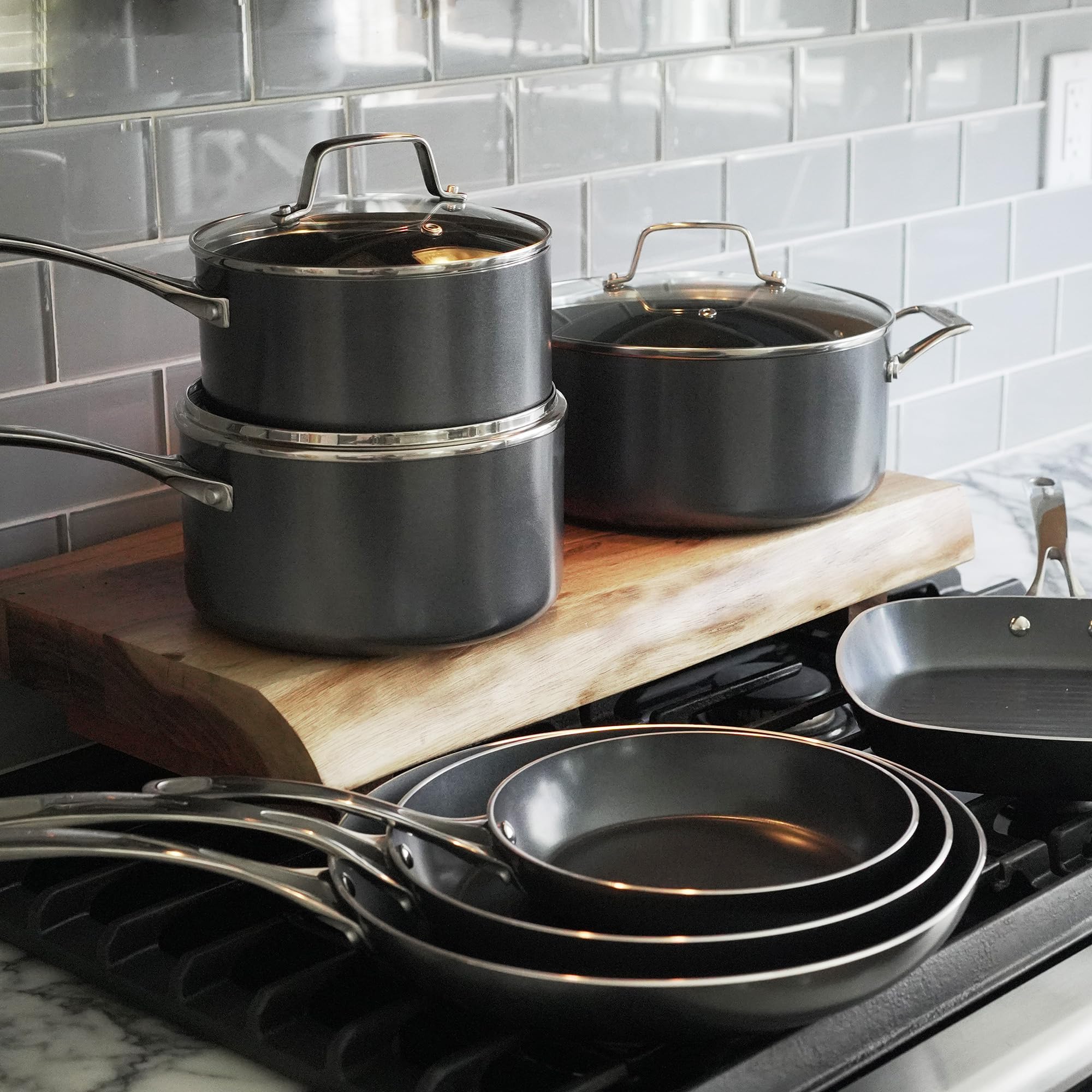 Kyocera Ceramic Saucepan with Ceramic Non-Stick Coating, 18 cm, PFAS/PTFE Free, Stainless Steel Handle - Image 4