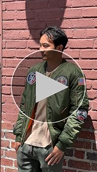Amazon.com: Up and Away Medium-Weight MA-1 Flight Bomber