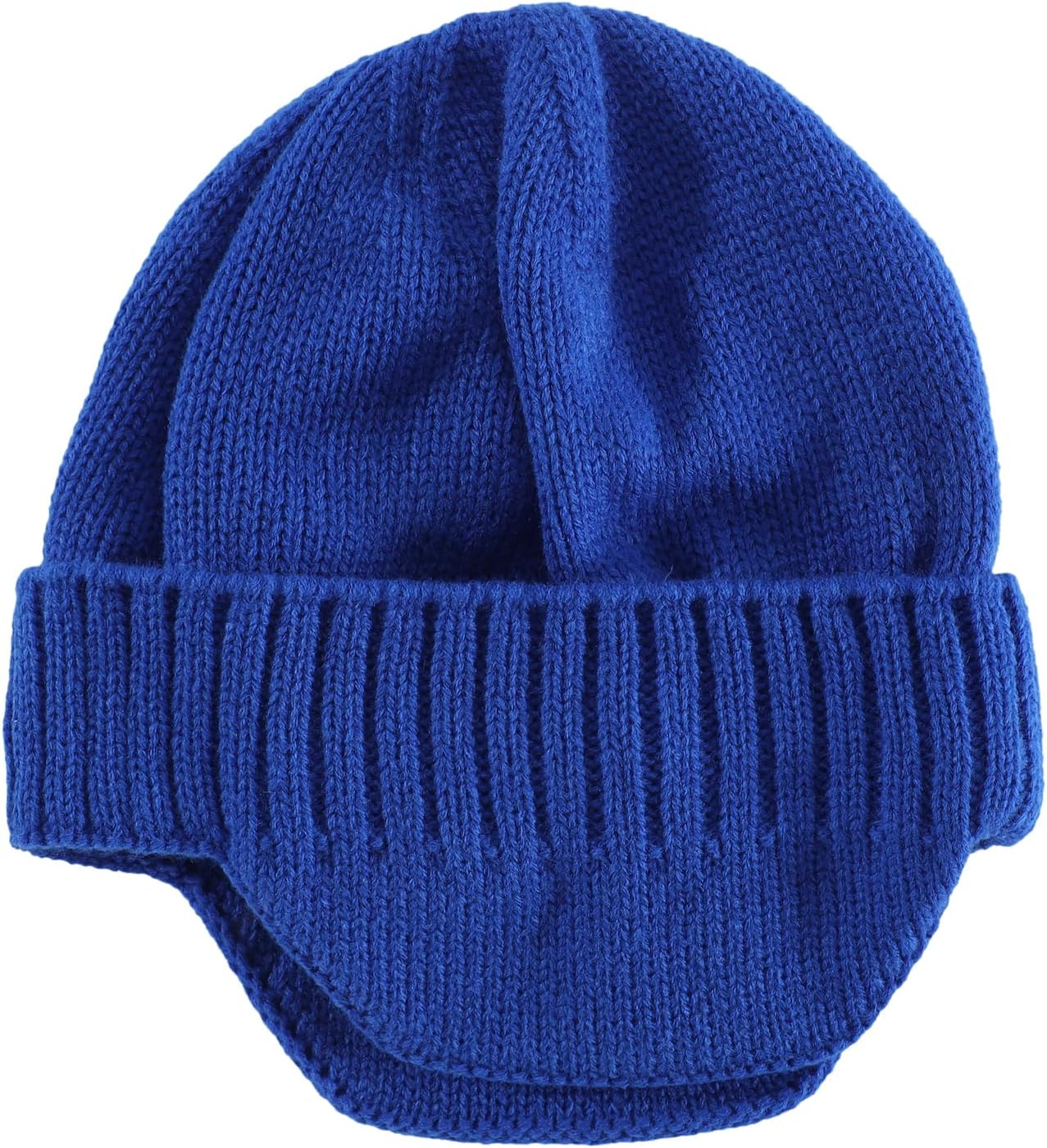 Home Prefer Mens Winter Hat Knit Earflap Hat Stocking Caps with Ears Beanie Hat - Image 2