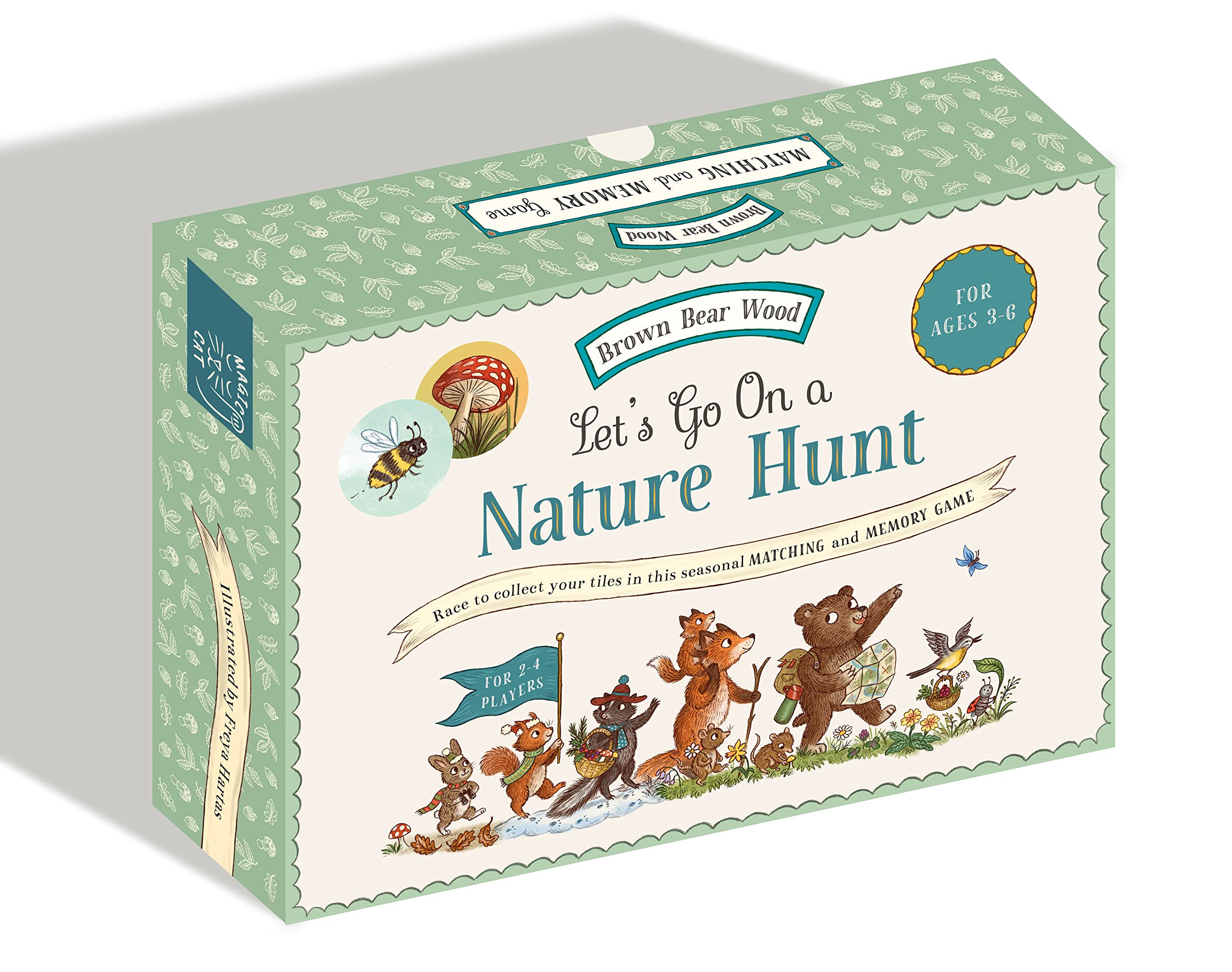 Let's Go On a Nature Hunt: Matching and Memory Game