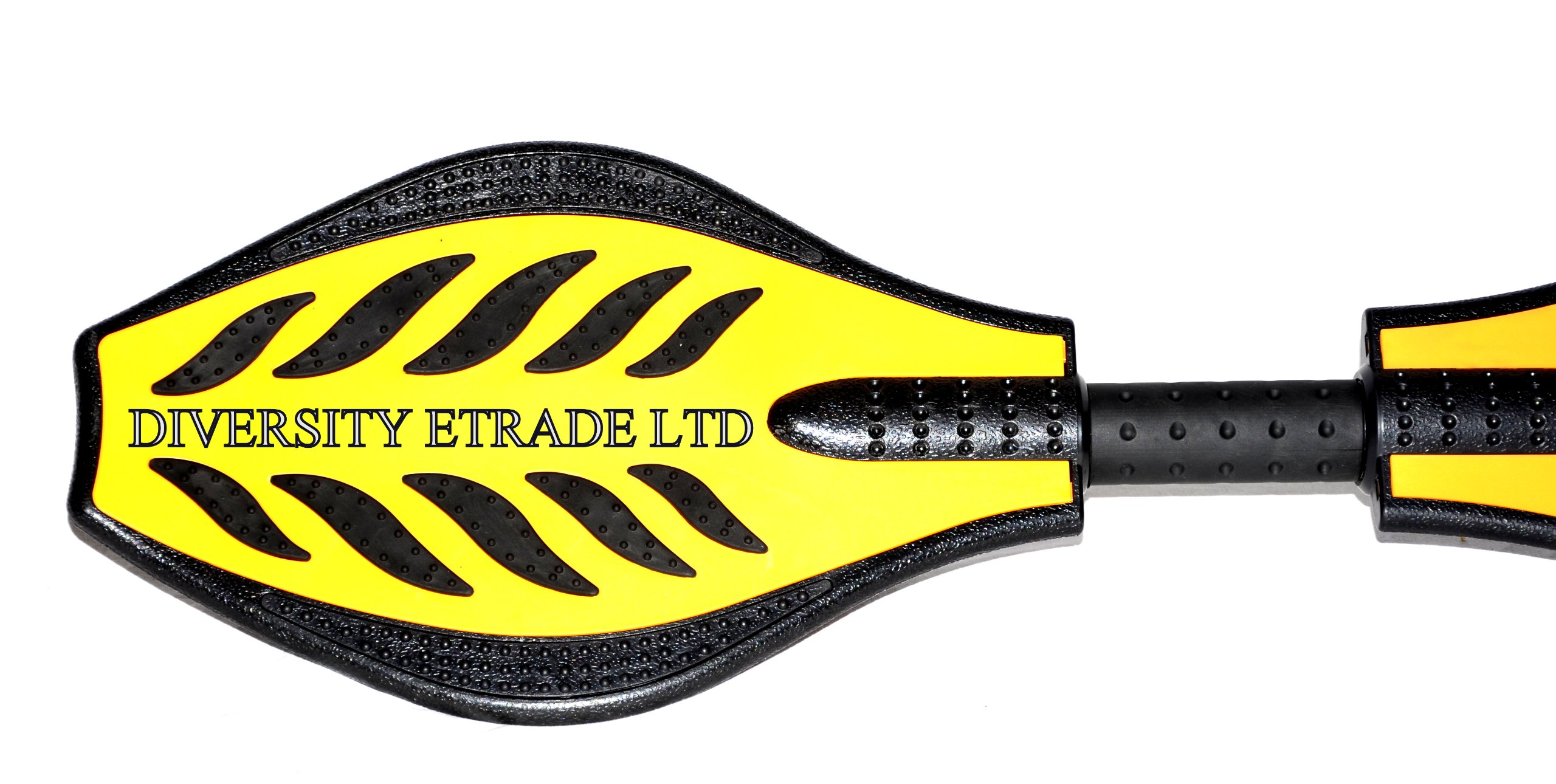 DiversitySport - Waveboard con ruote lampeggianti, per skateboard, Yellow