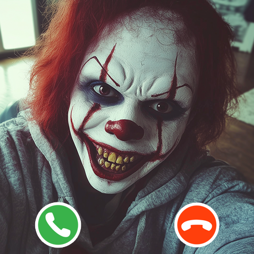 Creepy Clown Prank Call: Fake Video & Audio Call for Scary Fun