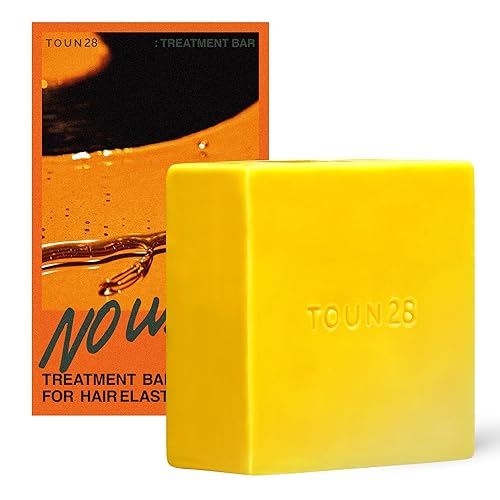 TOUN28 Barra de tratamiento sin lavado (elasticidad) | Para el cuidado del cabello elástico y brillante | Complejo de aceite de Brassica y proteína