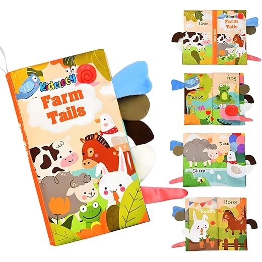 Kidology Learning Tails Cloth Book Set