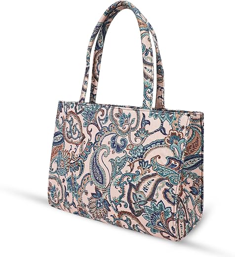 ALIZA Women's Tote Bag CLASSIC DESIGN WITH 1 COMARTMENT 2 pocket FOR WOMEN AND GIRLS