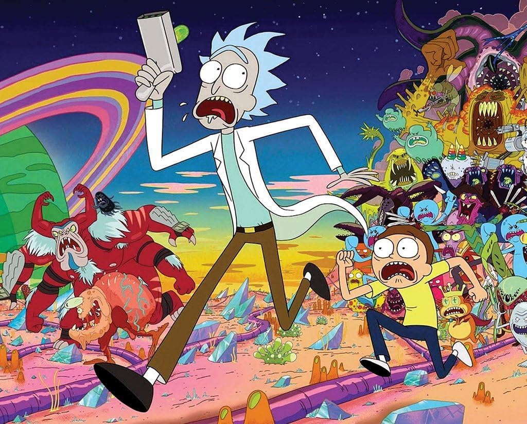 Rick and Morty - Planet TV Show 8x10 Glossy Photo Single Issue Magazine