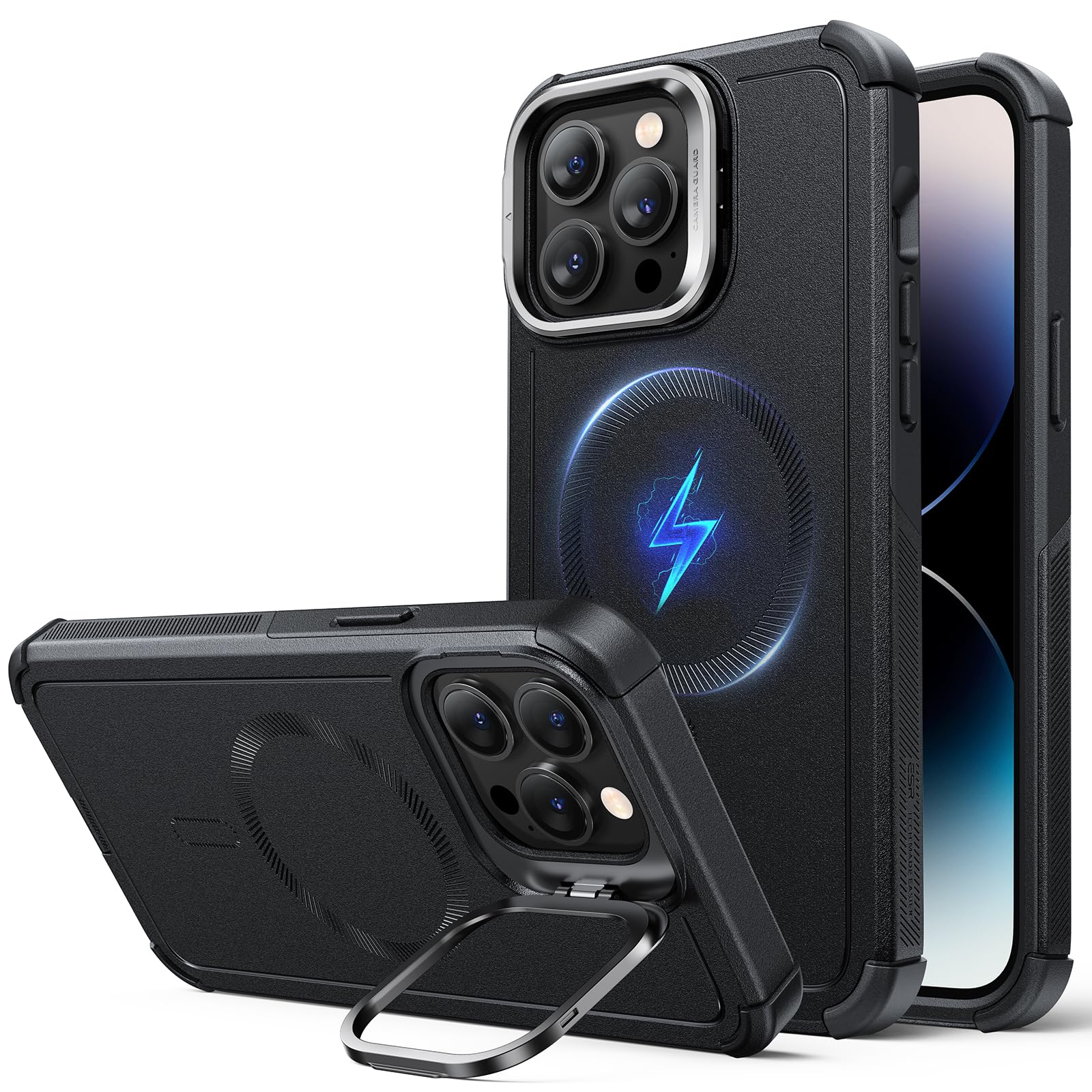 Amazon.com: ESR for iPhone 14 Pro Max Phone Case with Stand, 23ft