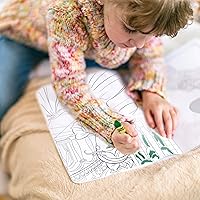 Vista 6 de Crayola Disney Princess - Libro para colorear con calcomanías, regalo para niños, 288 páginas, edades de 3, 4, 5, 6 años