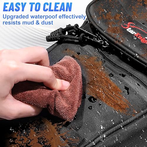 Miniatura 5 de StarknightMT Bolsa de almacenamiento PRO XP 2020-2025, bolsa central impermeable 1680D, compatible con Polaris RZR PRO XP/XP 4 2020 2021 2022 2023