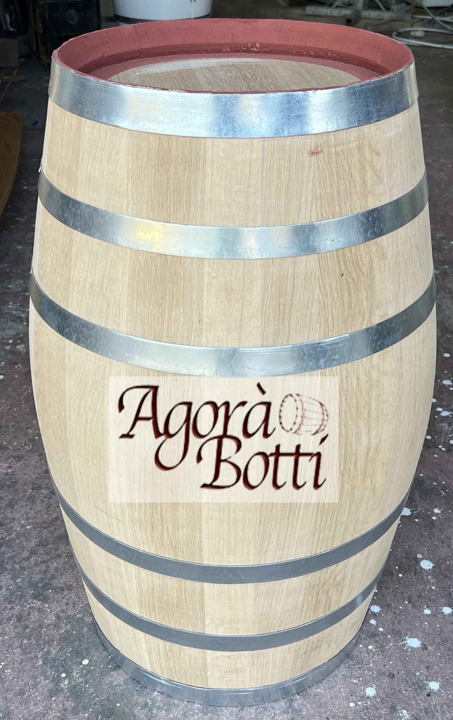Botte in Rovere Francese da 100 Litri costruita con Legno rigenerato