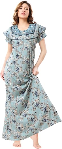 Soulemo Women's Printed Alpine Nighty 1673