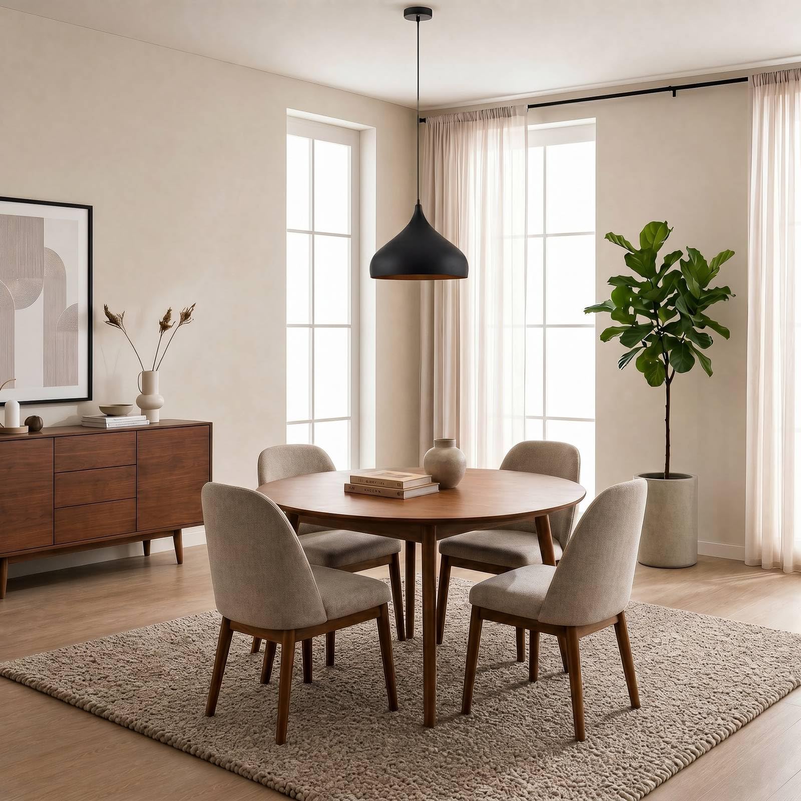 Lindby Esstisch Pendelleuchte, Hängeleuchte Schwarz Gold Hängelampe 1x E27 max. 60W ohne Leuchtmittel Wohnzimmer Esszimmer Esstischlampe Küche