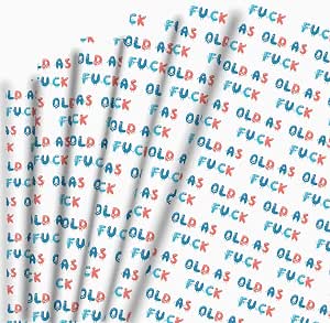 Amazon.com: Dtiafu Funny Wrapping Paper for Adult Mom Dad Grandpa ...