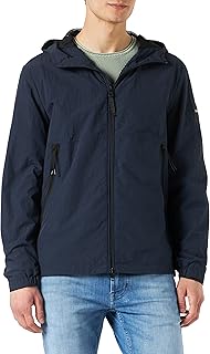 Calvin Klein Crinkle Nylon Blouson W. Hood Chaqueta para Hombre