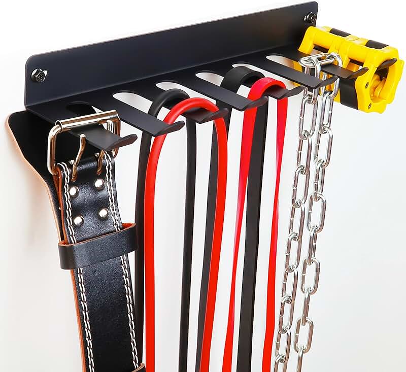 resistance bands wall mount