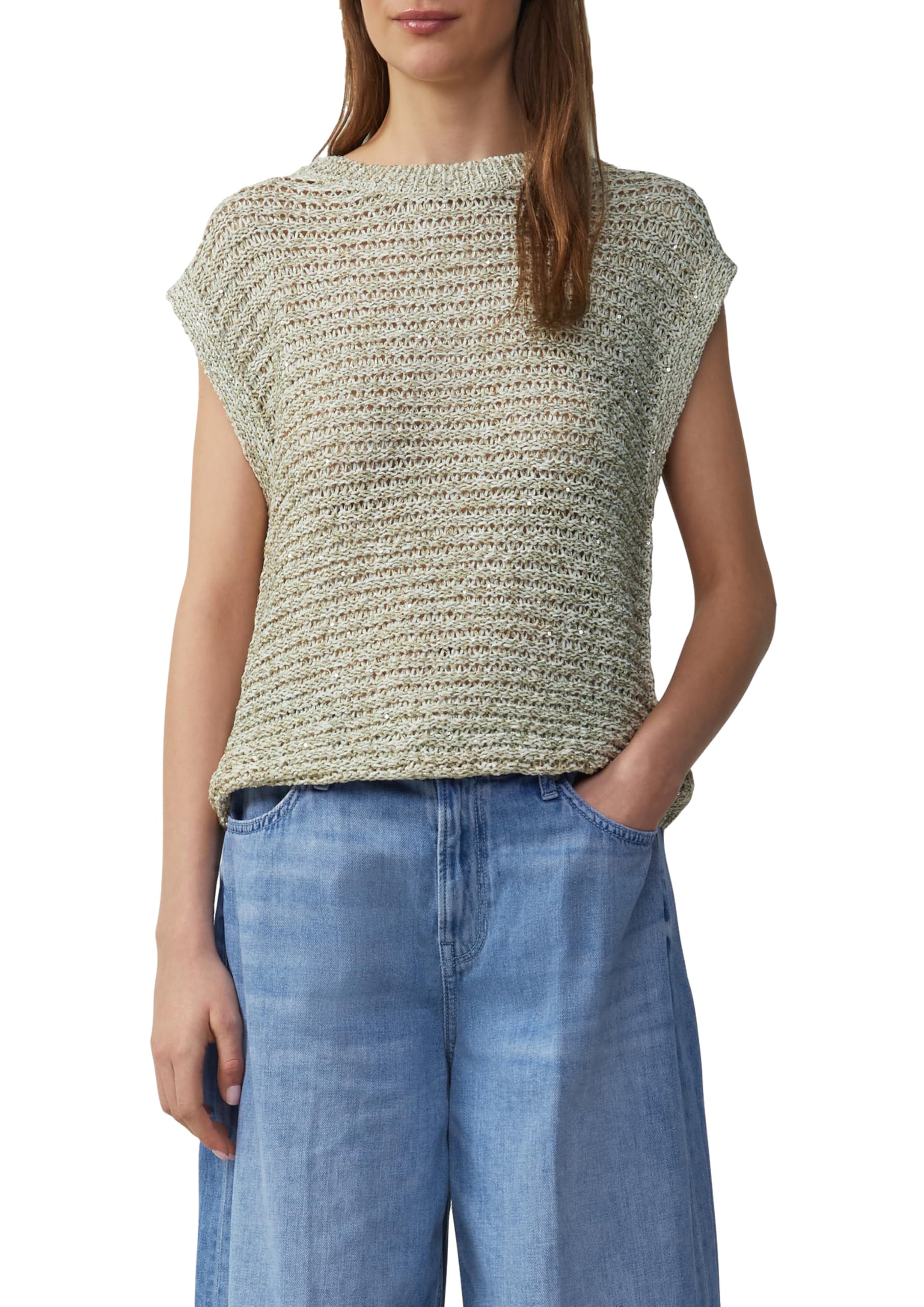 s.Oliver Relaxed-Fit-Pullunder aus Ajourstrick