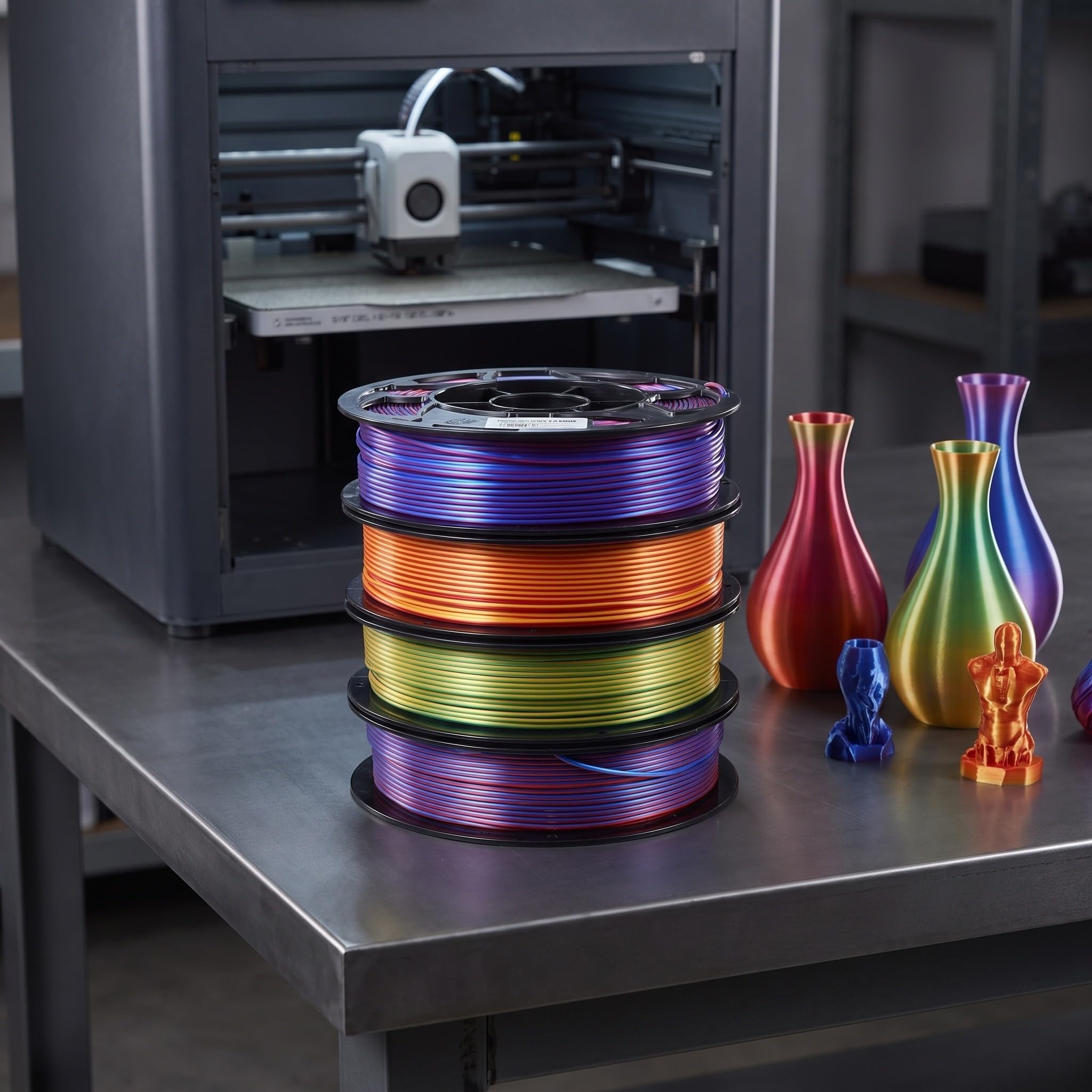 Filamento Pla para Impresoras 3d 1.75mm 250g por Rollo Paquete