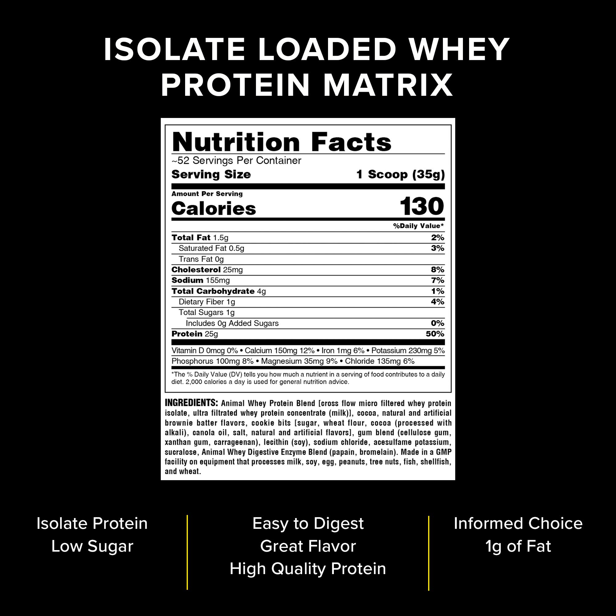Buy Animal Whey Isolate Whey Protein Powder Isolate Loaded for Post