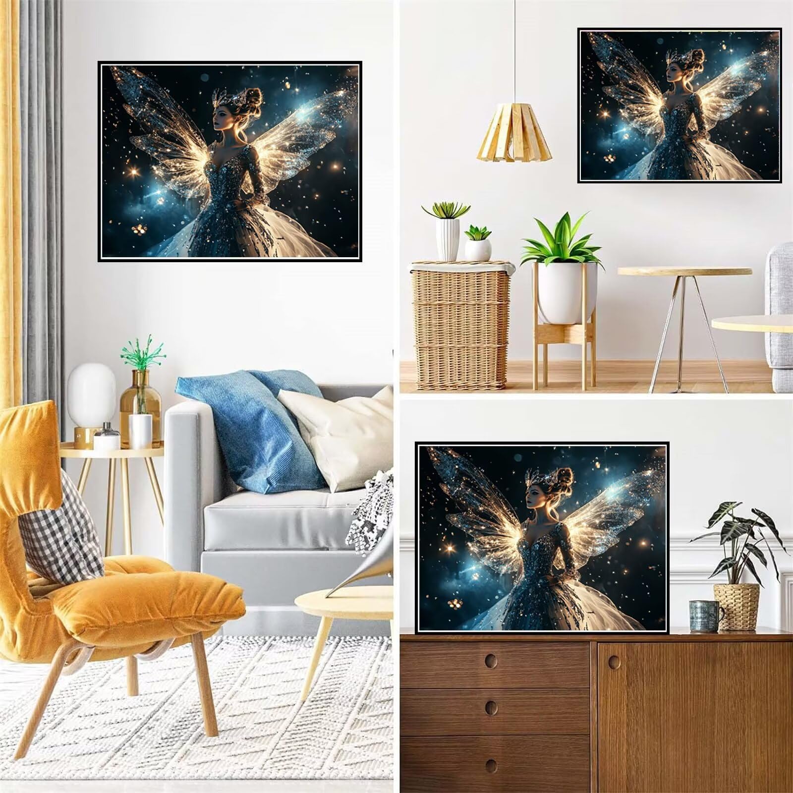 Diamond Painting Ciel étoilé, 5D Peinture Diamant Adulte 80 x 120 cm, B-403