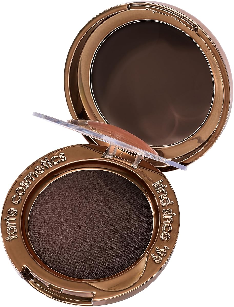 macaron sculpt & bronze duo – Crema 2 en 1 + Bronceador en polvo horneado, Maquillaje facial en polvo para contorno, Hidratos y rellenos de péptidos y ácido hialurónico, vegano y sin crueldad