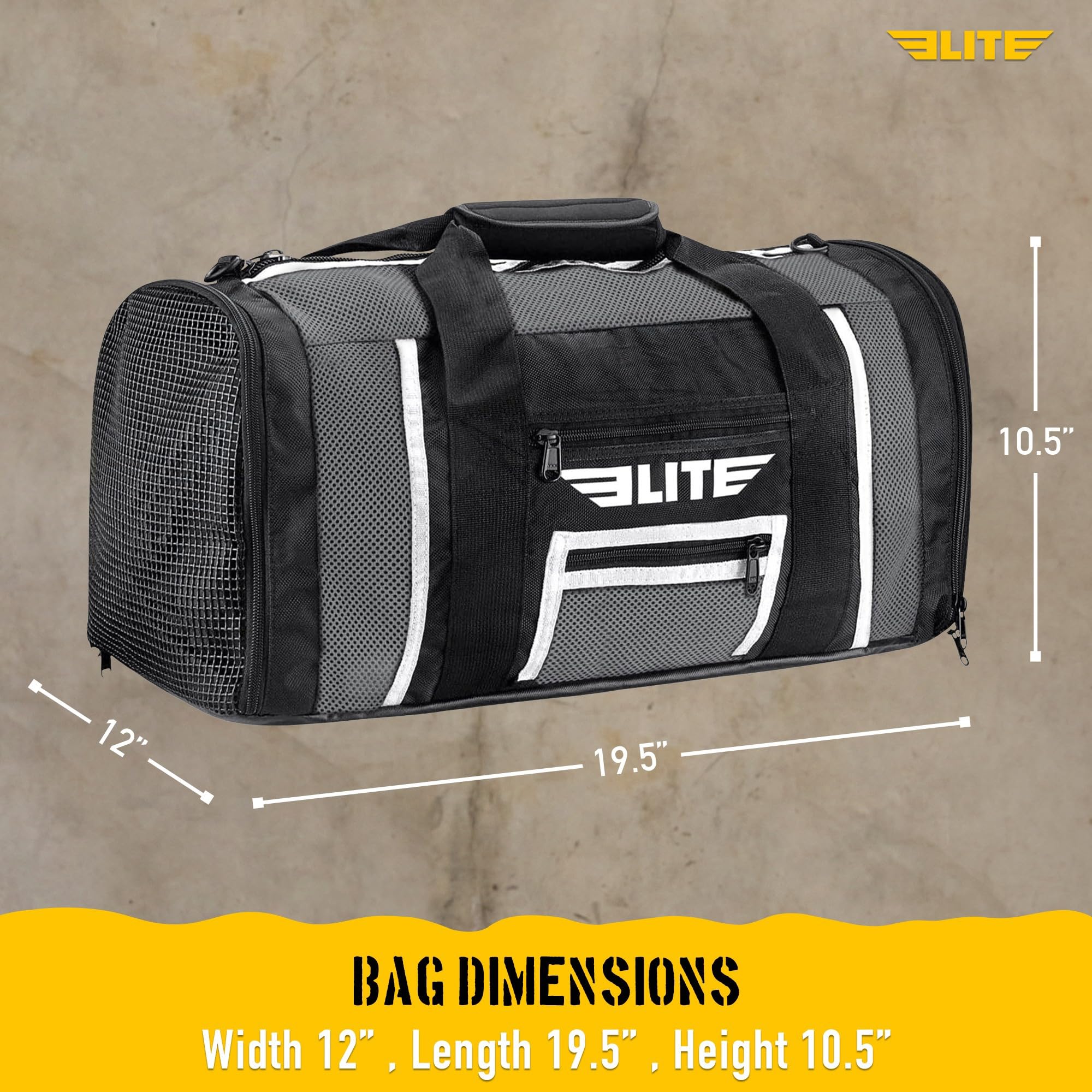 Tema Elite Bolsa de Viaje de Deportes de ventilación de Malla