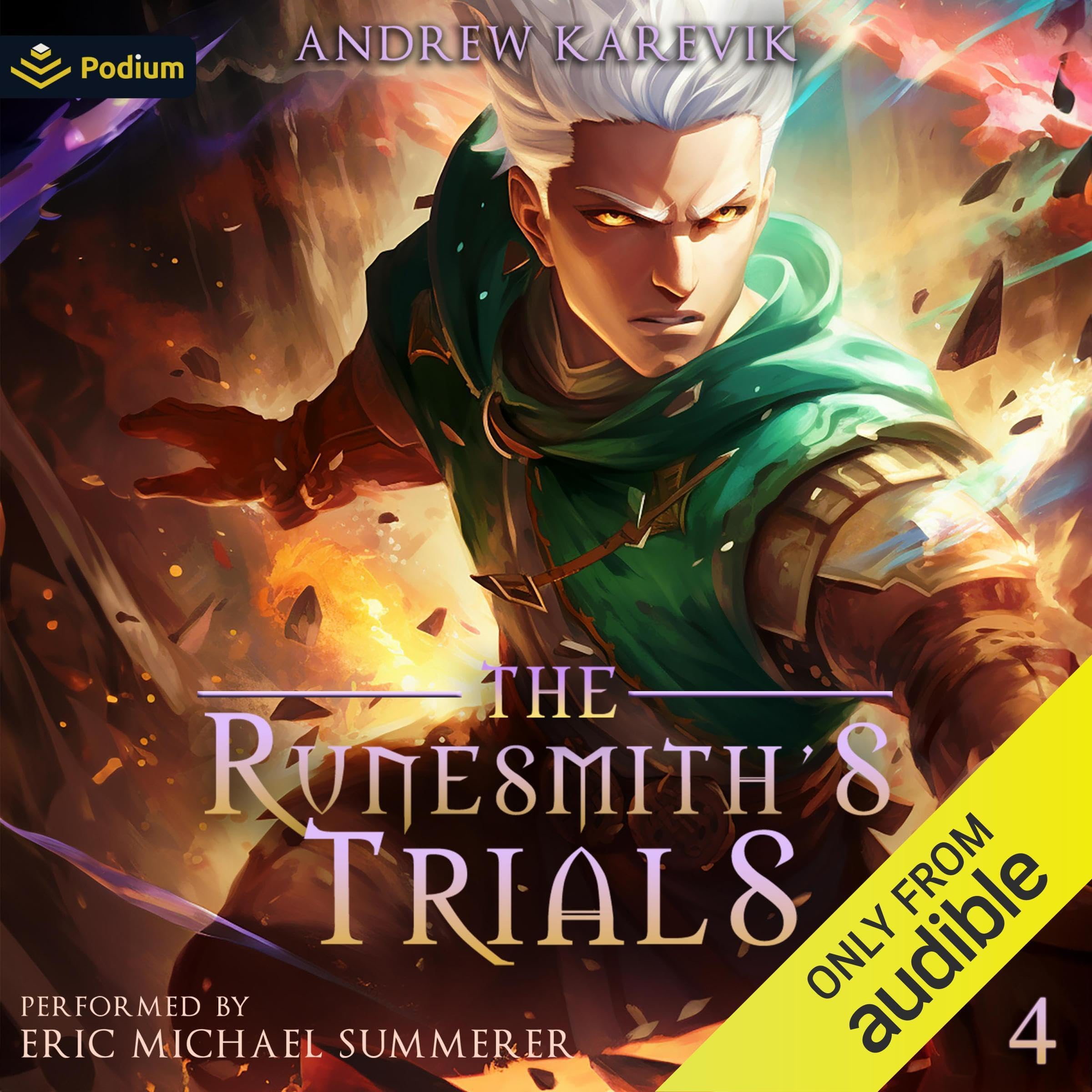 Cover art for The Runesmith's Trials 4