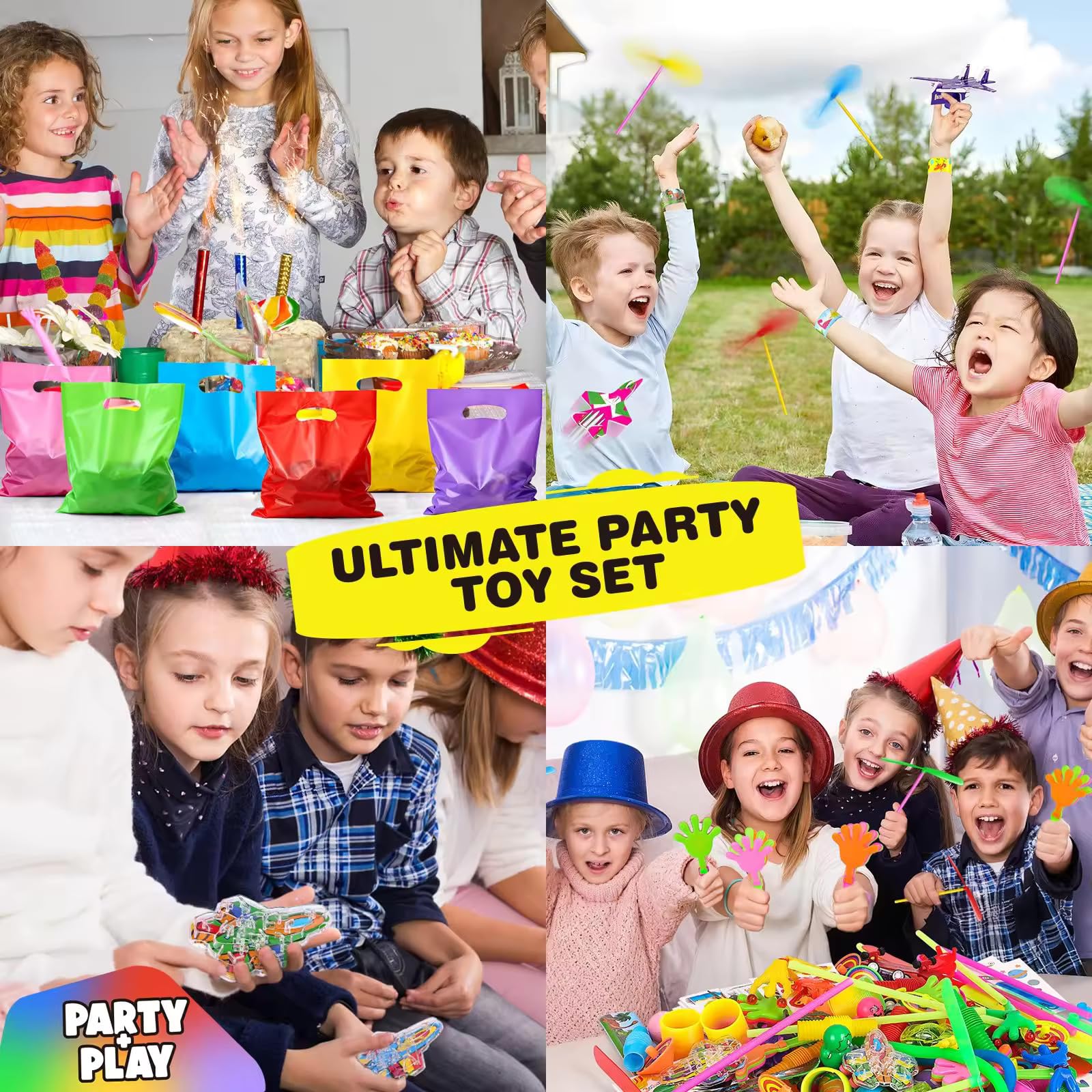 V B Party + Play Party Bag Fillers for Kids Pack of 150pc - Image 4