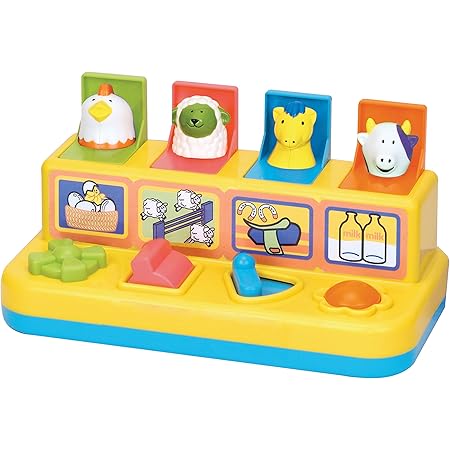 Fun Time Pop Up Farmyard Friends, yellow