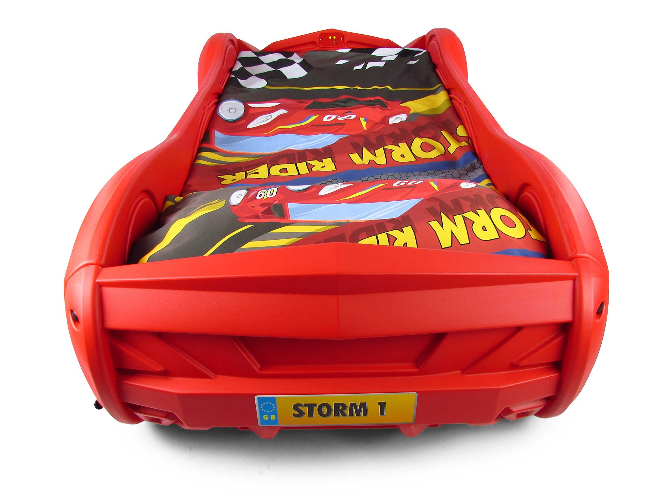 Storm Childrens Racing Car Bed With Mattress Buy Online in United Arab