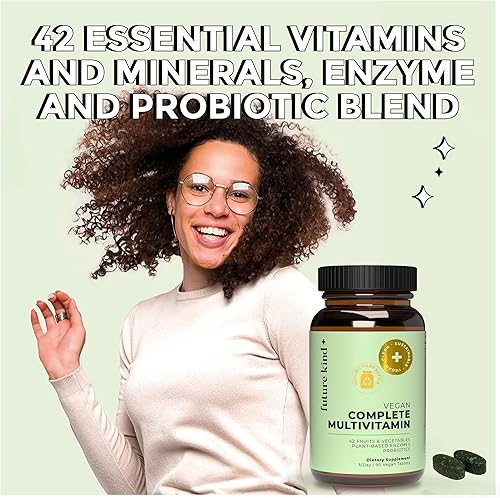 Miniatura 8 de Future Kind Paquete multivitamínico  Multivitamínico completo vegano y multivitamínico esencial vegano  Vitamina B12, Omega 3 y vitamina D3
