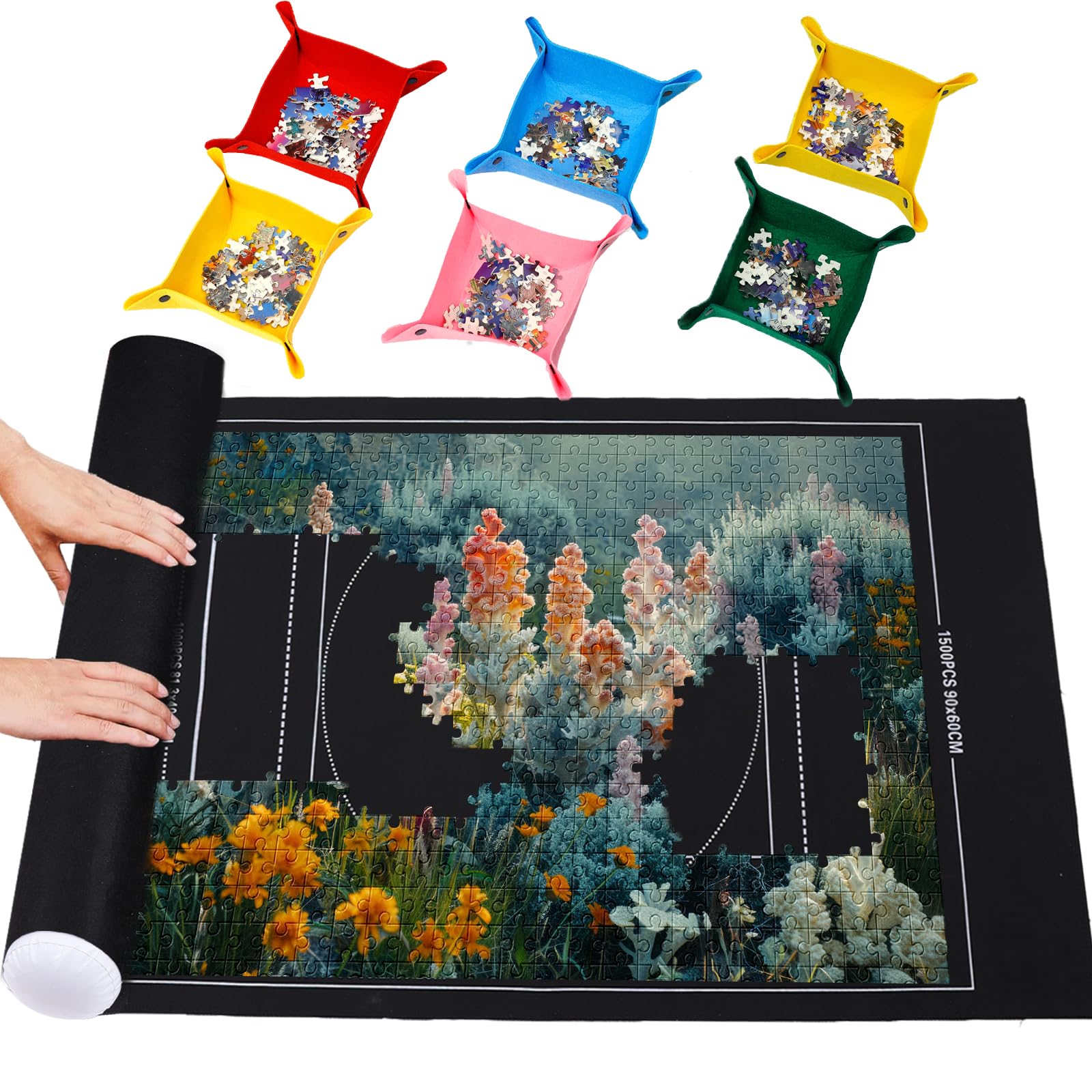Becko Us Puzzle Mat Roll Up
