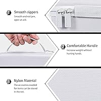 Vista 5 de co2CREA Funda rígida compatible con Pure Enrichment PureZone Mini purificador de aire portátil (funda blanca)