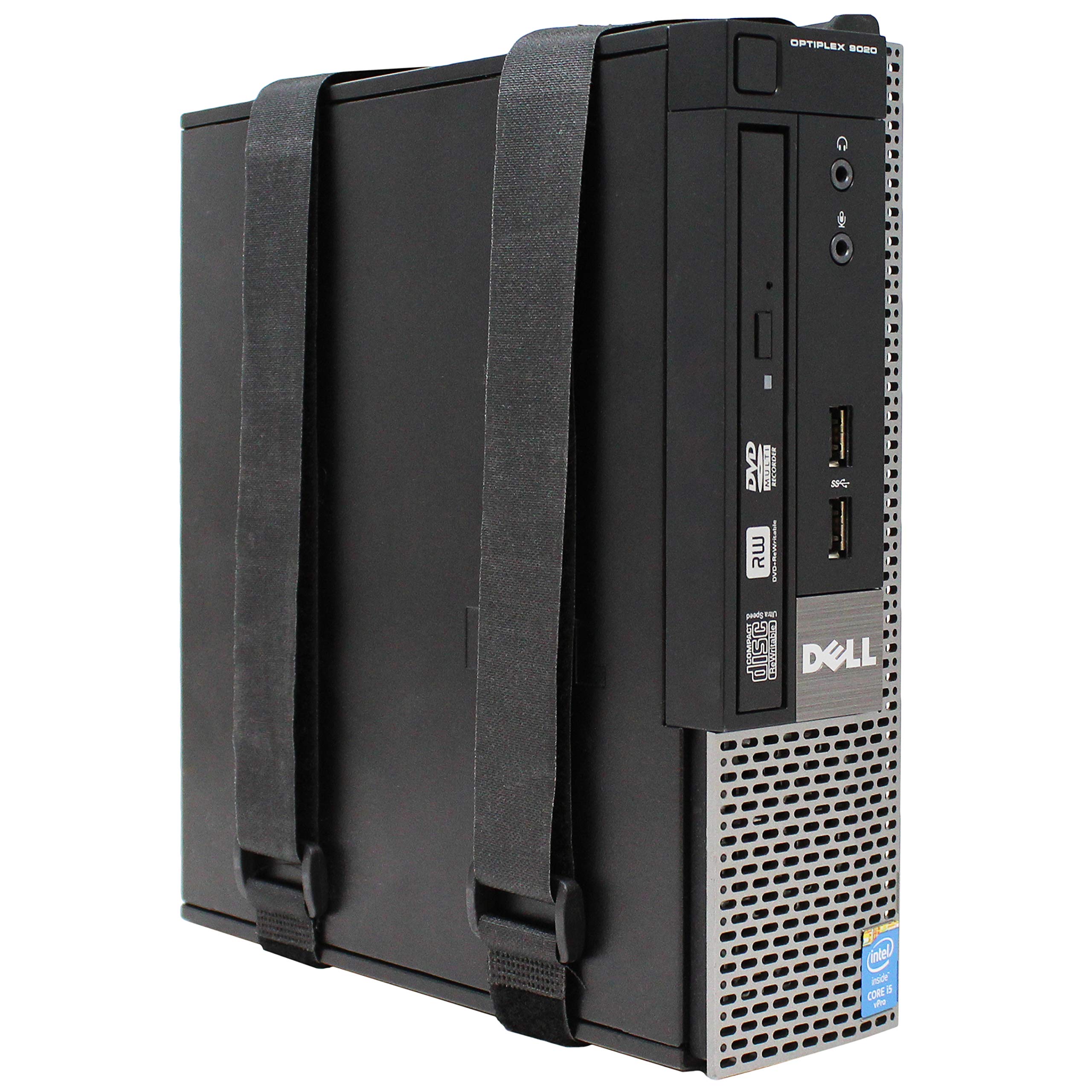 HumanCentric Universal Wall Mount (Black), Adjustable Mount for Cable Boxes, Gaming Consoles, DVD Players, Routers, Modems, and More, Fits Devices 12” to 32” in Perimeter, Hardware Included