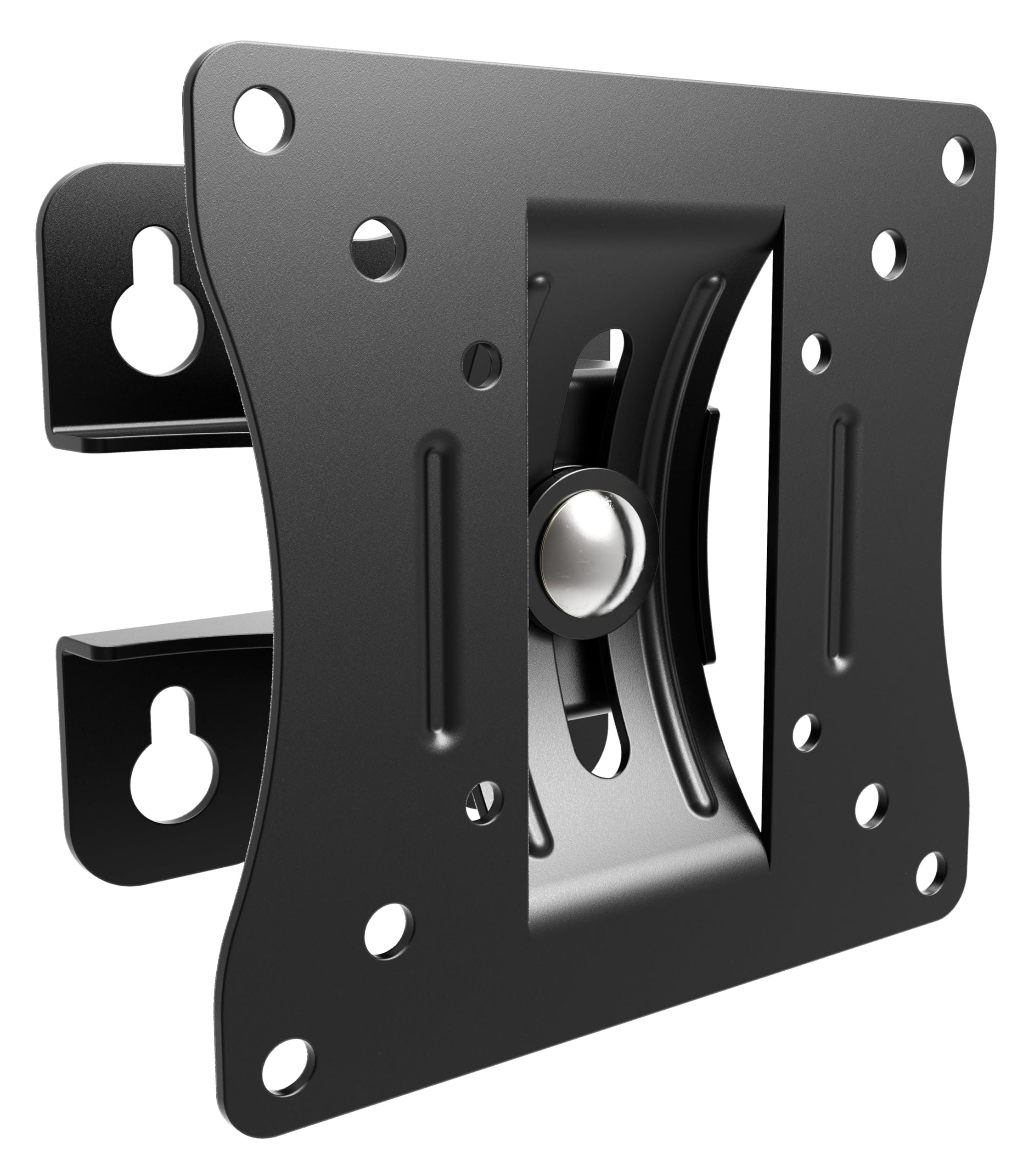 RICOO S0711 Supporto monitor da parete Staffa schermo 13-34 pollici per 13 34 pollici girevole inclinabile fino a 25 kg max VESA 100x100
