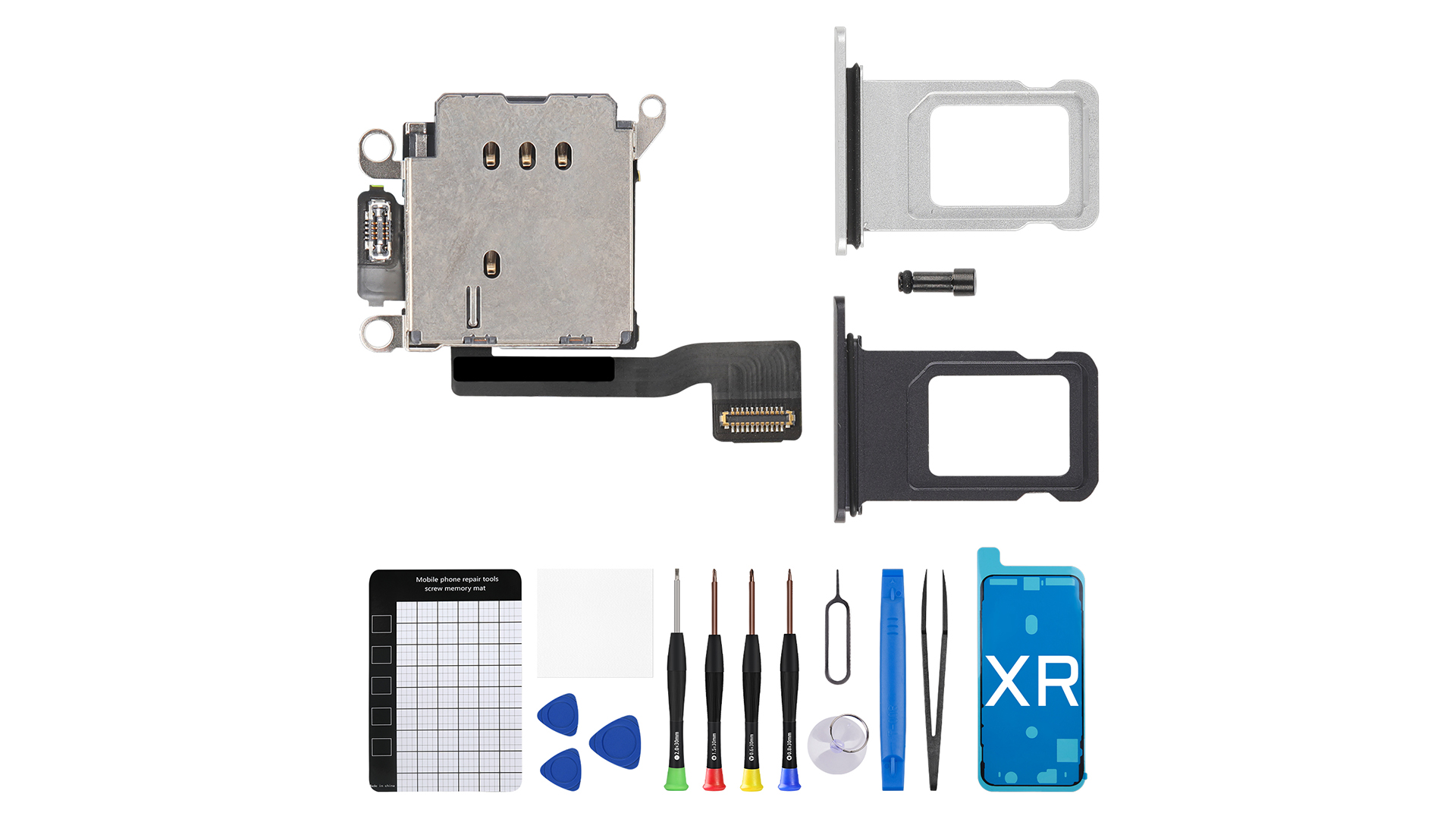 Amazon.com: Risidamoy for iPhone XR Dual SIM Card Reader Flex