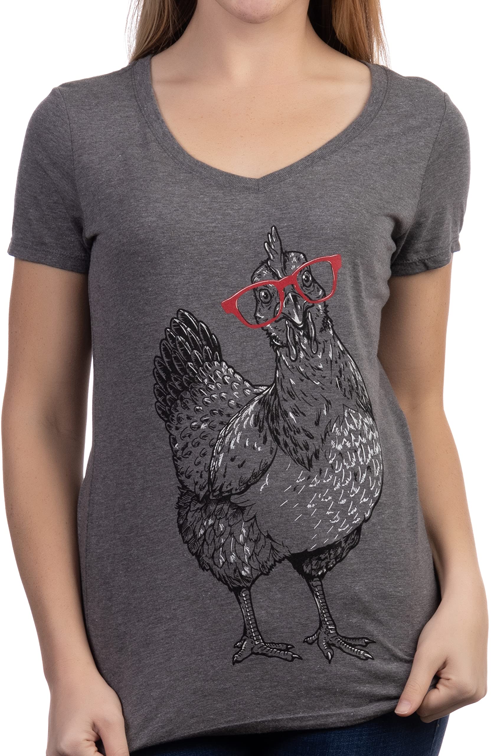 Ann Arbor T-shirt Co.Women's Nature and Animal T-Shirts, Funny Spiritual Humor Joke Tee Shirt Tops