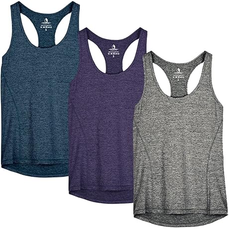 Elevate Your Workouts with Our Ultra-Comfortable Racerback Tank Trio