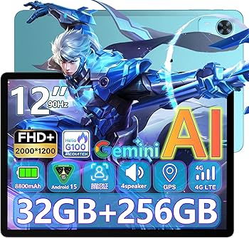 Amazon.co.jp: 【Helio G100 タブレット 12インチ】DOOGEE E3+ Android