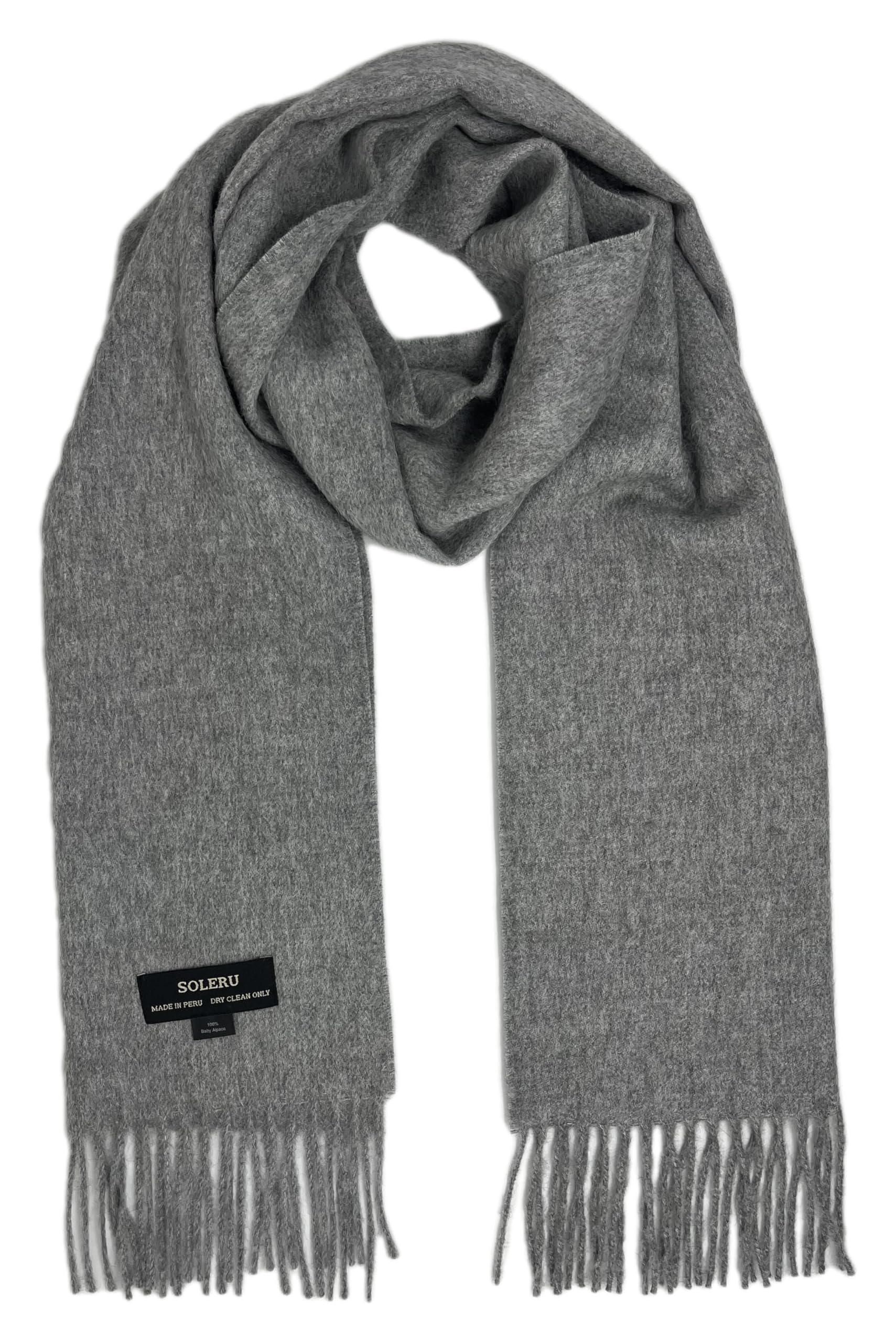 100% Baby Alpaca Wool Scarf Imported from Peru