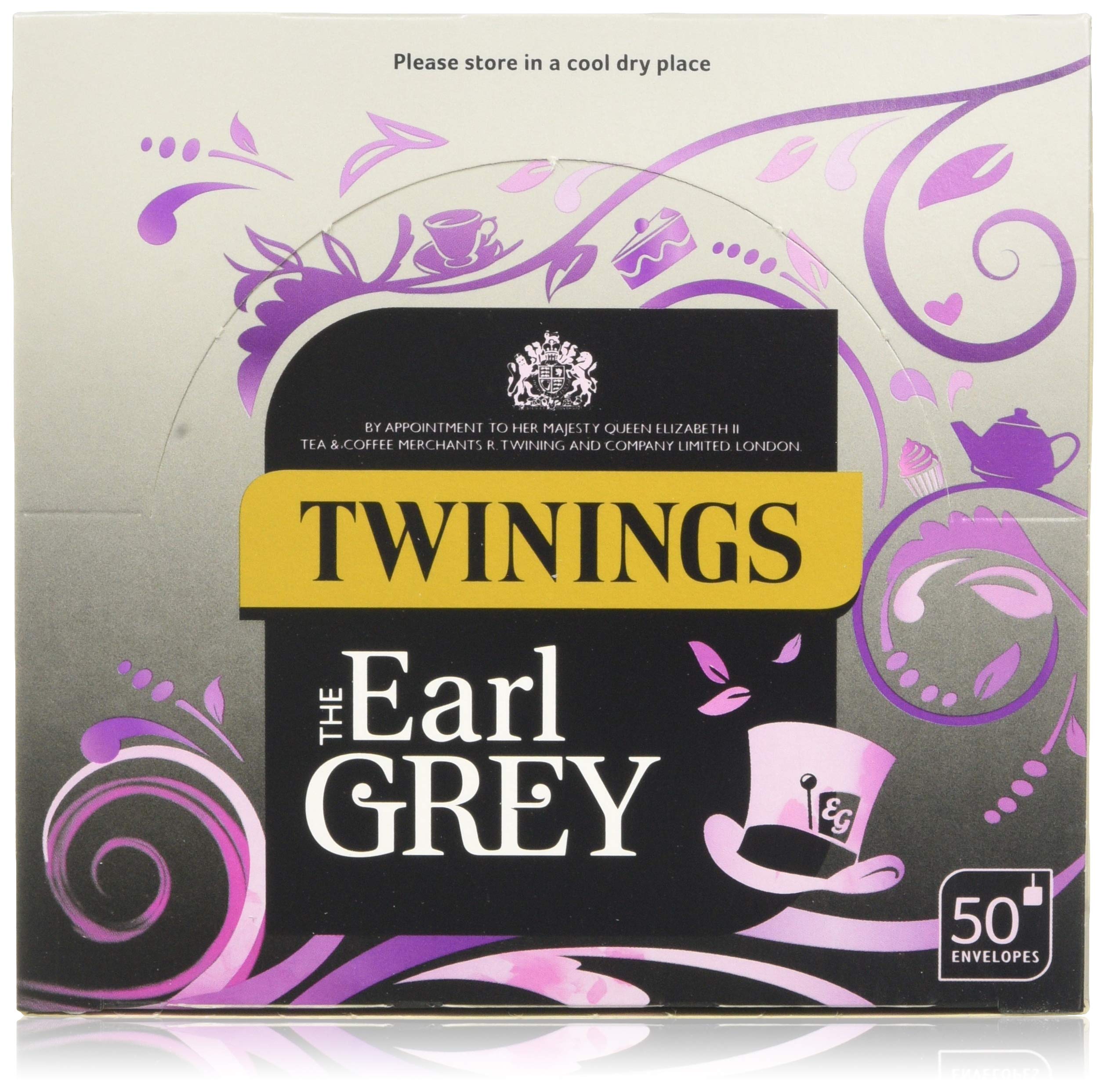 Twinings Earl Grey Enveloped Tea 50's - PACK (6)