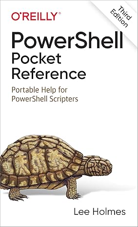 Powershell Pocket Reference: Portable Help for Powershell Scripters-Wow! eBook