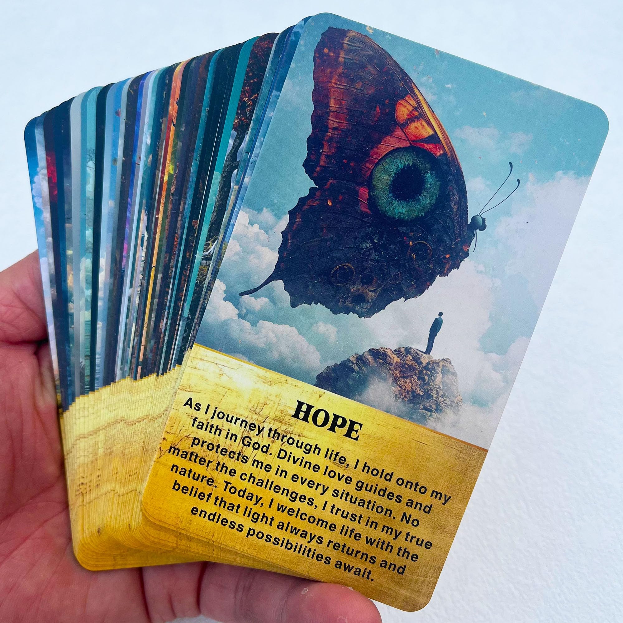 Amazon.co.jp: GZXINKE ライフメッセージ オラクルデッキ、54枚の