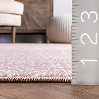 Vista 60 de nuLOOM 2x8 Alfombra de Área Blythe Marroquí, Negro y Blanco, Diseño Bohemio Desvanecido, Resistente a Manchas, Para Dormitorio, Comedor, Sala