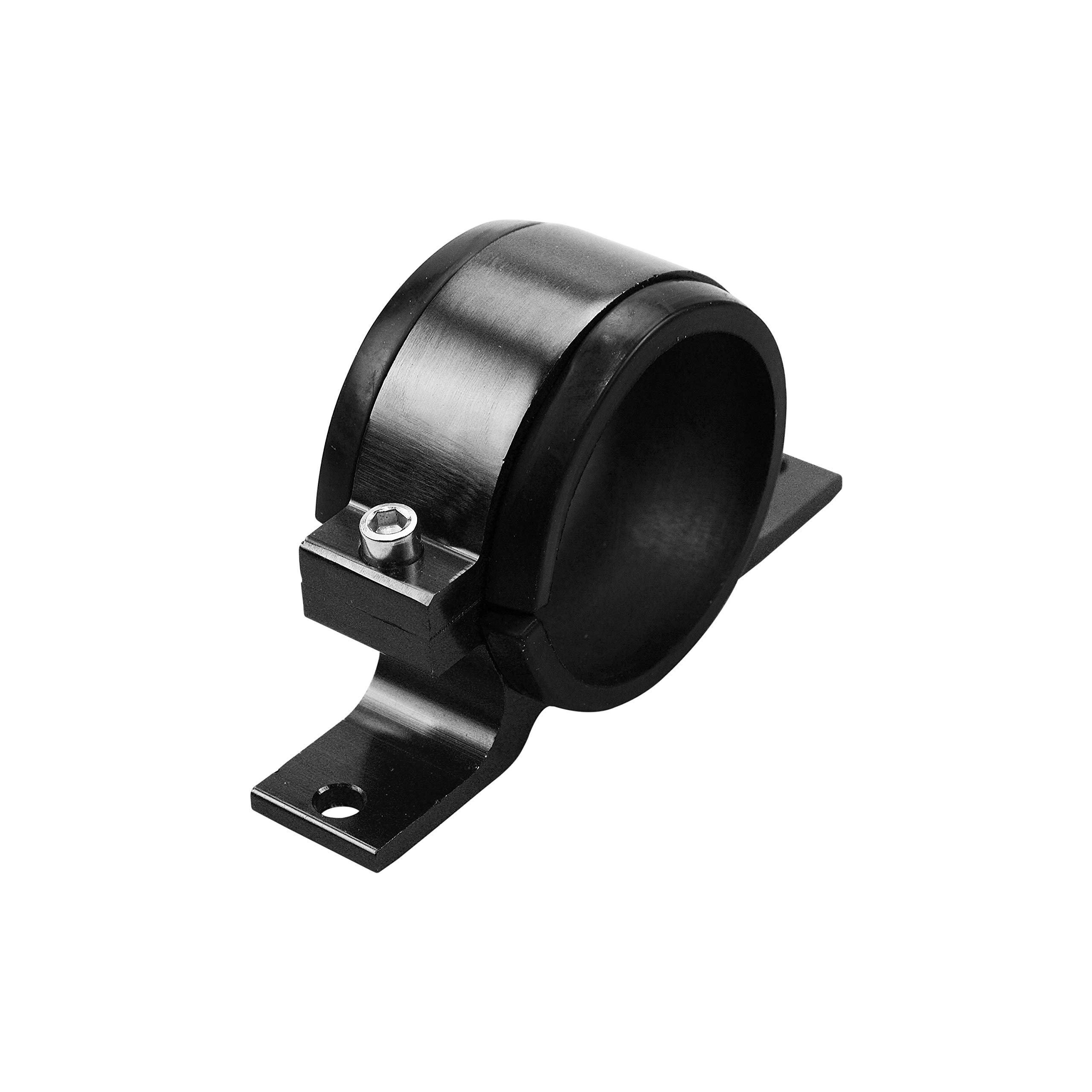 TASAN RACING 50MM Fuel Pump Mount Mounting Bracket Clamp for Bosch 044 Walbro Sytec Facet Black