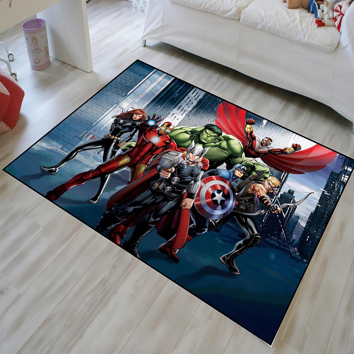 Super Hero Rugs, for Boy Bedroom, Superheroes Films Movie