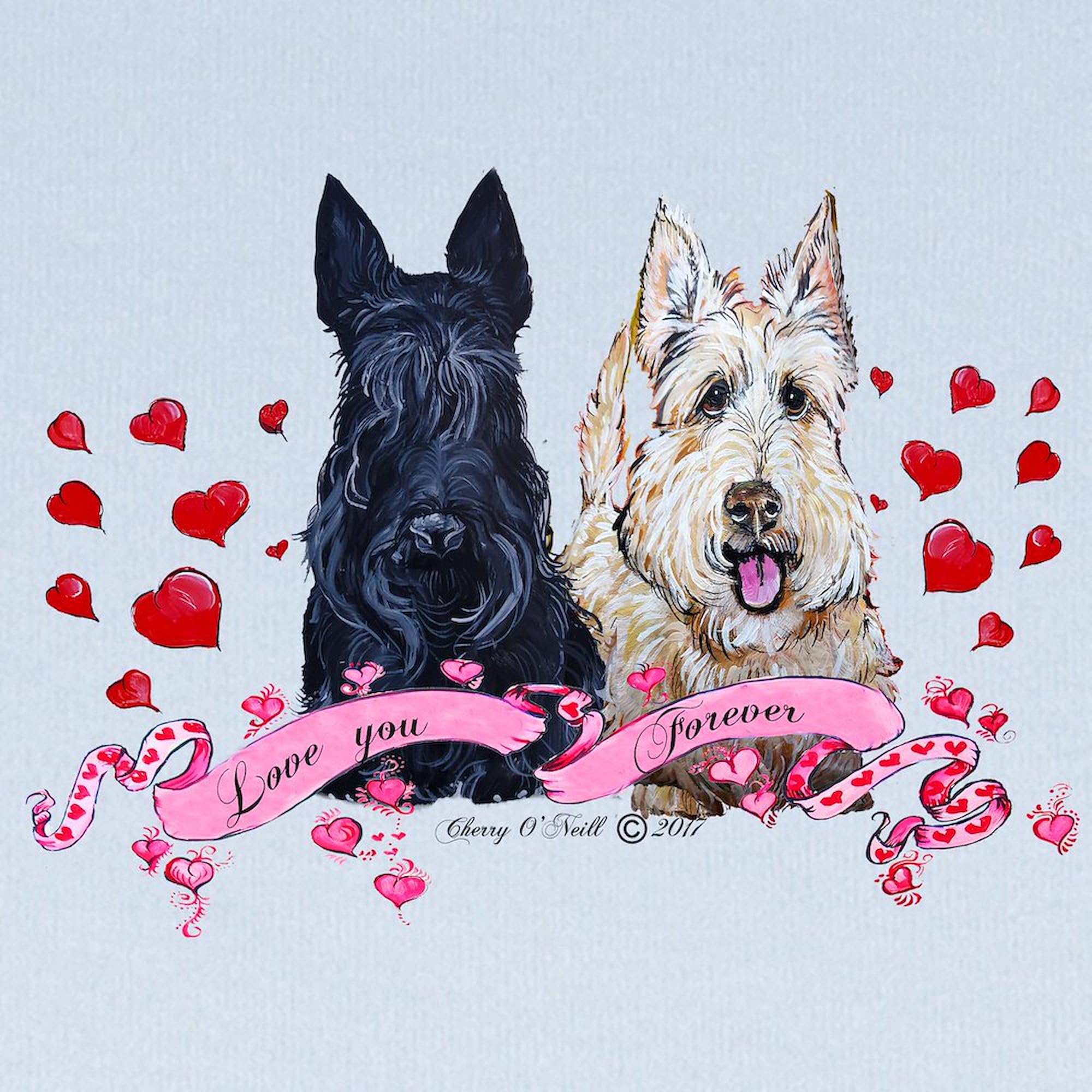 CafePress Scottie Valentine Baby Blanket, Super Soft Newborn Swaddle