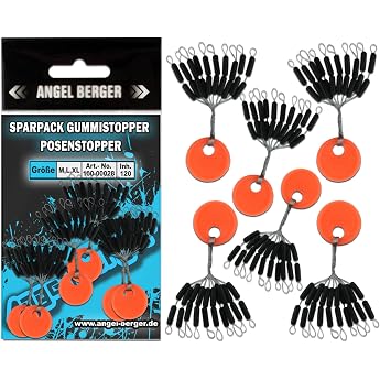 Angel-Berger Economy pack of 120 rubber stoppers cord stoppers silicone stoppers
