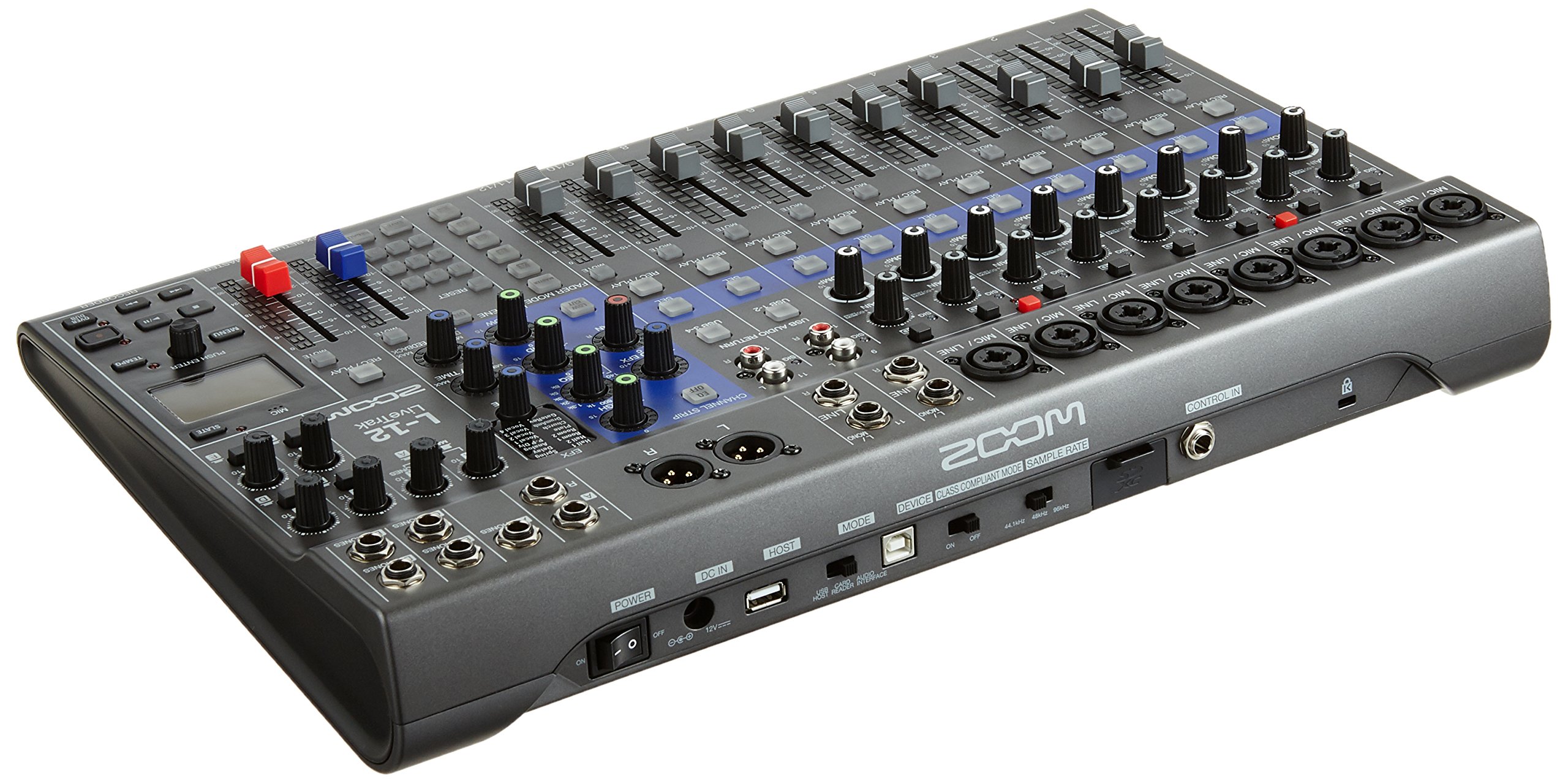 Zoom LiveTrack L-12 Mixer digital & grabador multipista, para